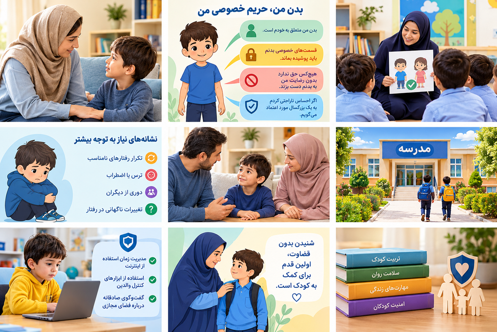 آموزش حریم خصوصی بدن