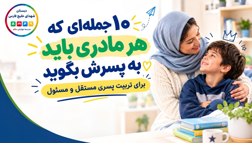 جملاتی که هر مادری باید به پسرش بگوید
